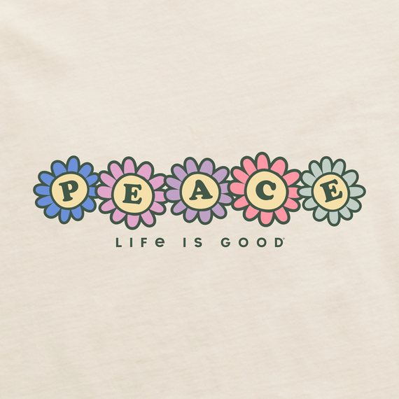 Peace Daisy Boxy Hoodie