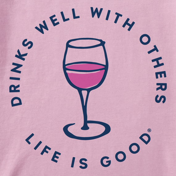 Drinks Well With Others V Neck