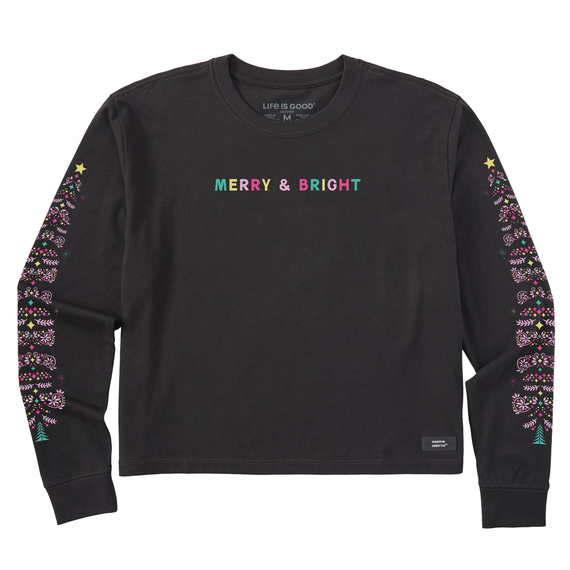 Merry & Bright Boxy Tee