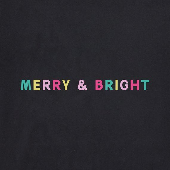 Merry & Bright Boxy Tee