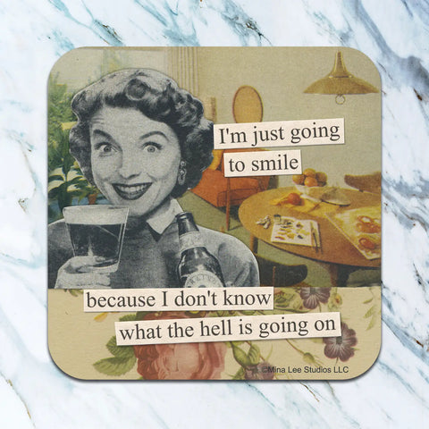 Just Smile Coaster