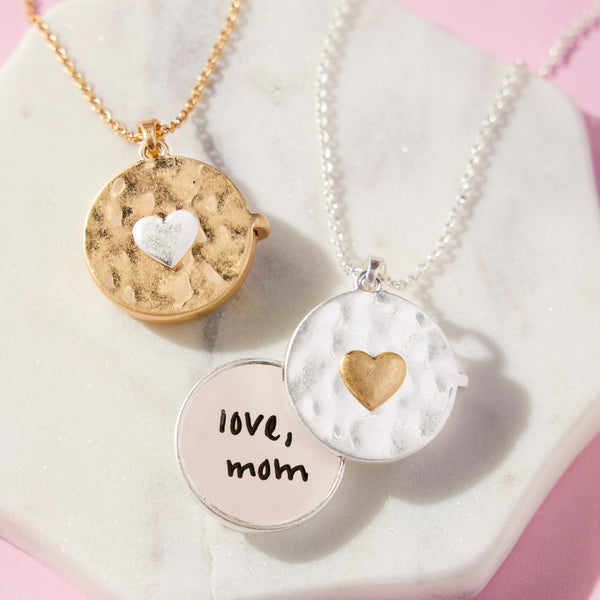 Love You Locket Necklace