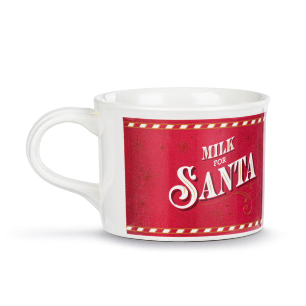 Santa Claus Milk & Cookies Set