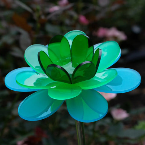 Ocean Lotus Garden Stake