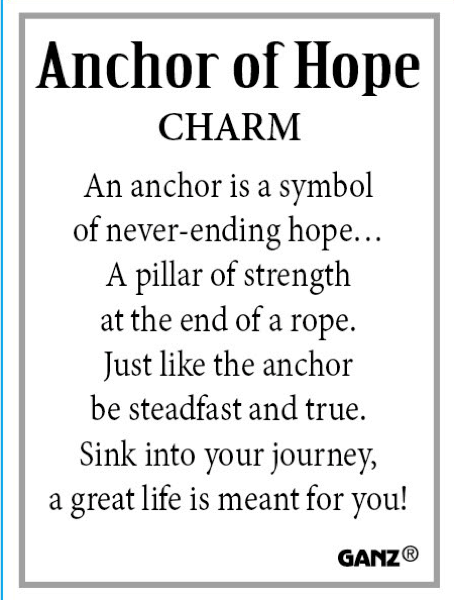 Anchor of Hope Charm