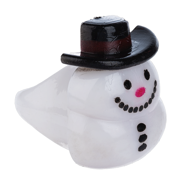 Flashing Snowman Ring