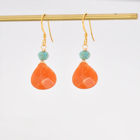 Tangerine Sky Earrings