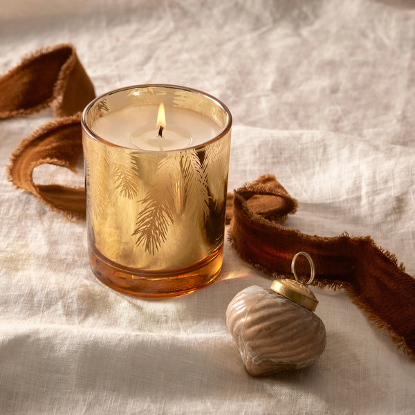 Frasier Fir Gold Candle