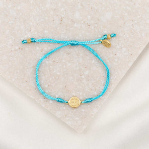 Breathe Blessing Bracelet Turq