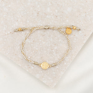 Breathe Blessing Bracelet Gold