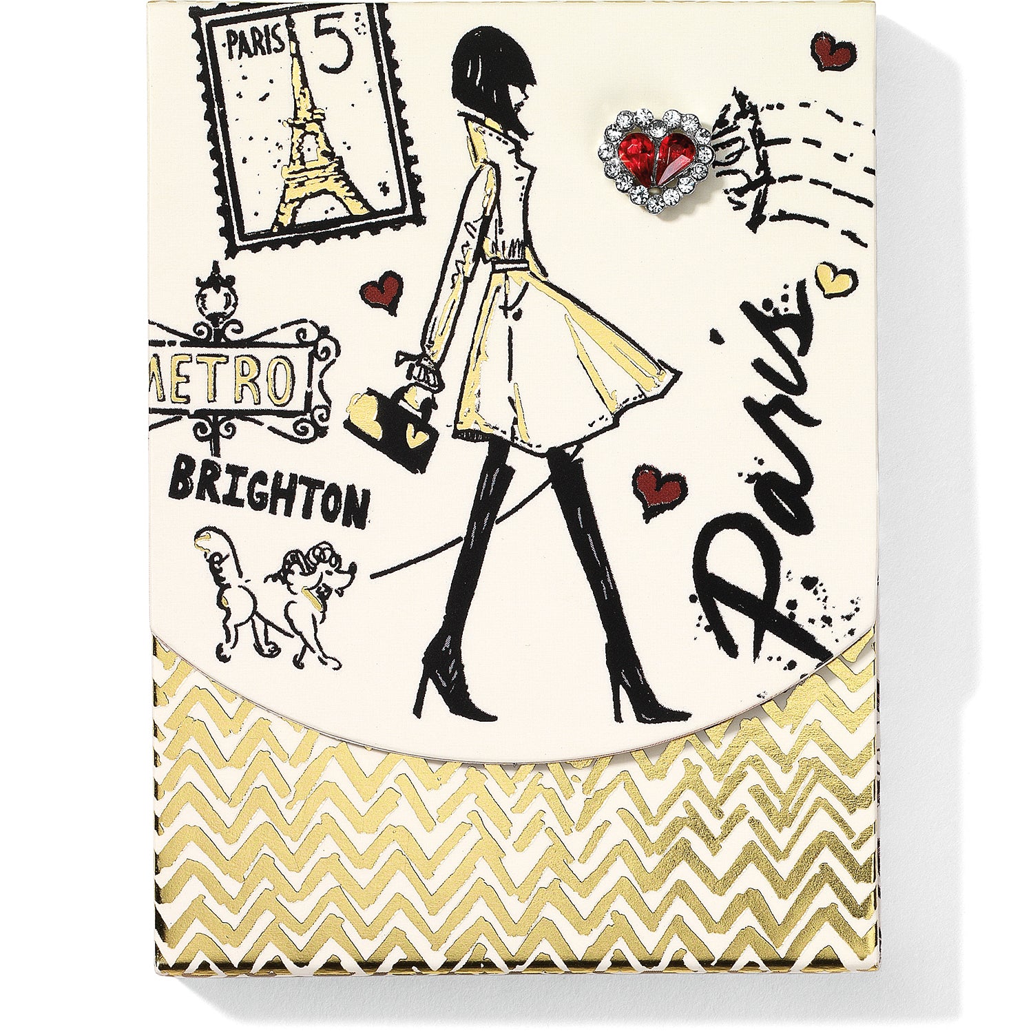 Fashionista Passport Note Pad