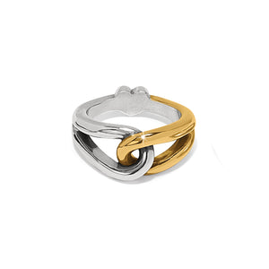 Interlok Curve Ring