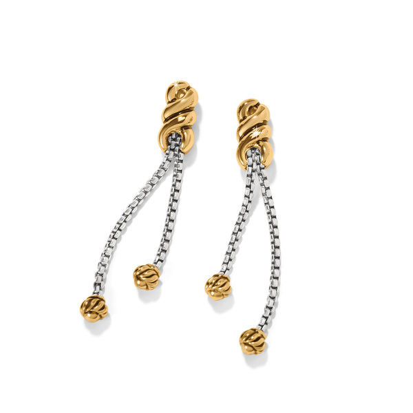 Interlok Twist 2 Tone Earrings