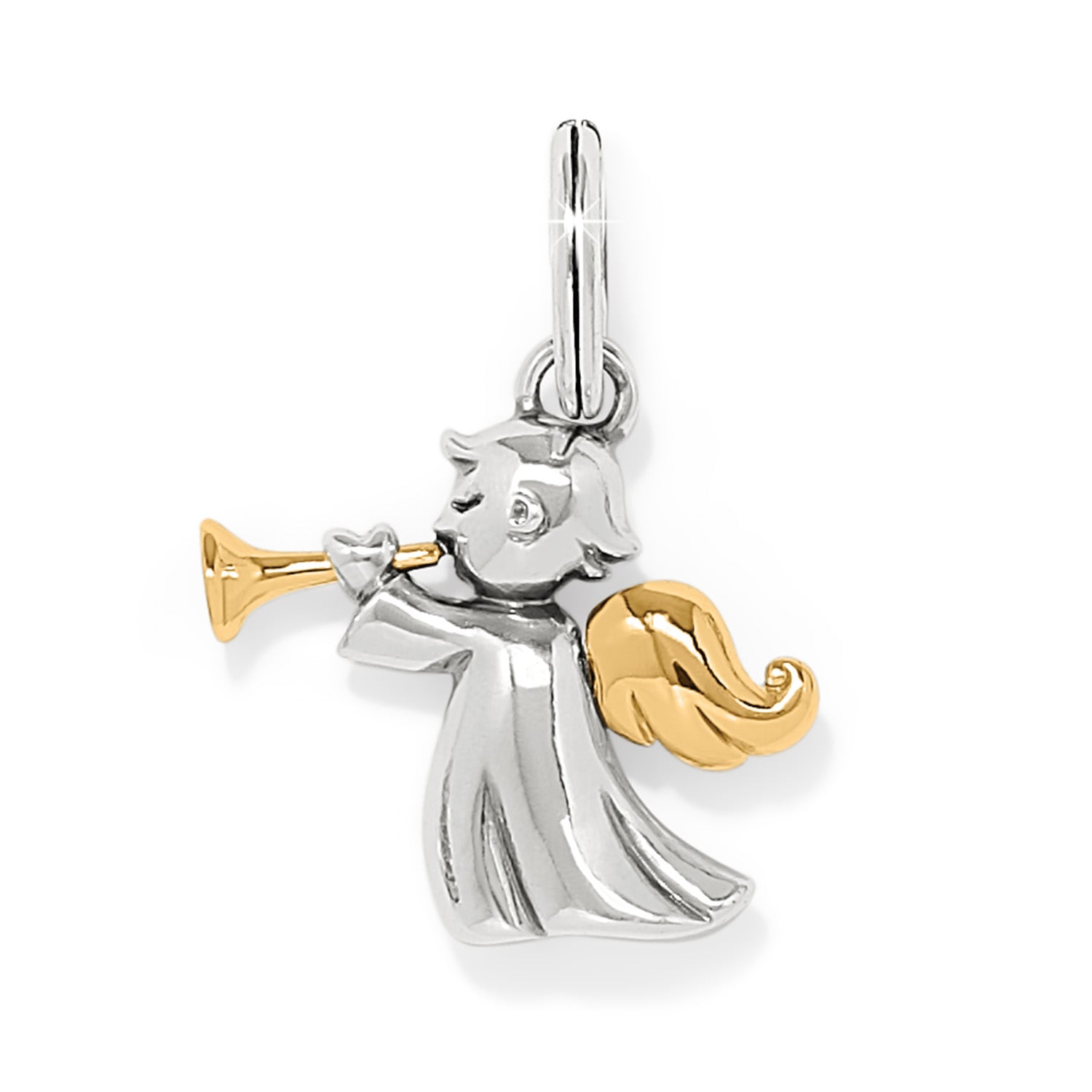 Sweet Golden Angel Charm