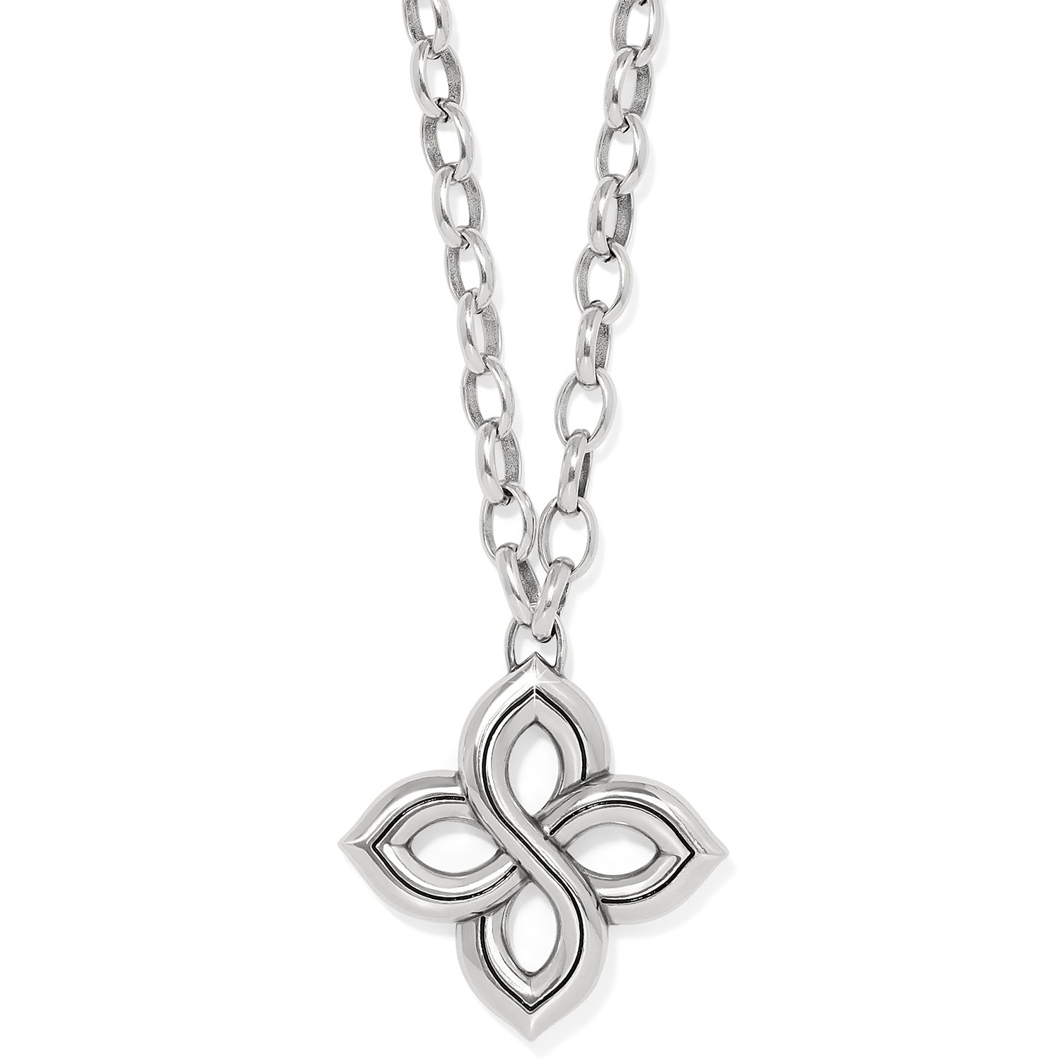 Interlok Floral Knot Necklace