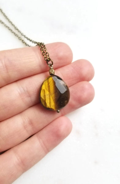 Tiger Eye Necklace