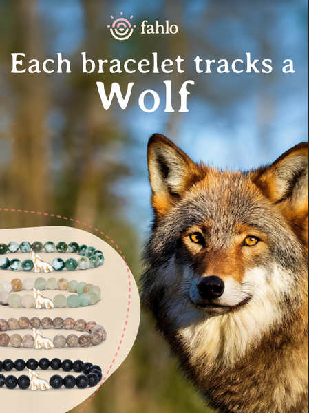 Wolf Tracking Bracelet