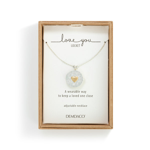 Love You Locket Necklace