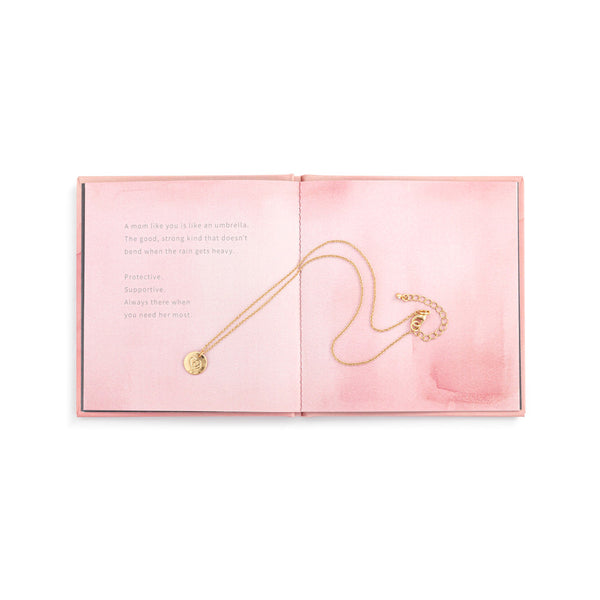 Mom Book & Necklace Set