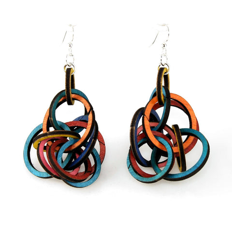 Interlocking Ring Earrings