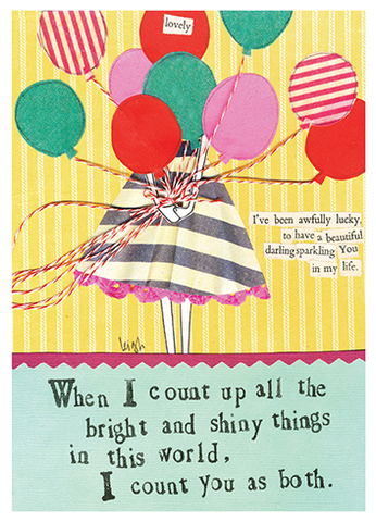 Bright Shiny Things Card