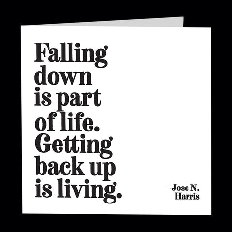 Falling Down Card