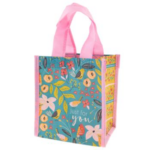 Recycled material mini shopping bag