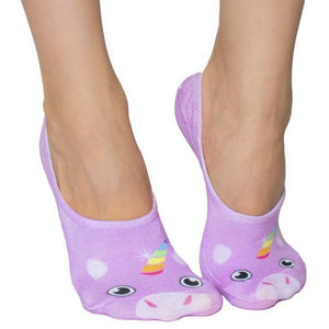 Unicorn No Show Sock