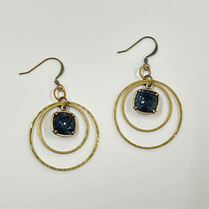 Moonlight Circle Earrings