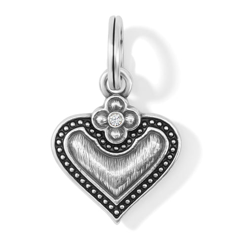 Luna Heart Charm